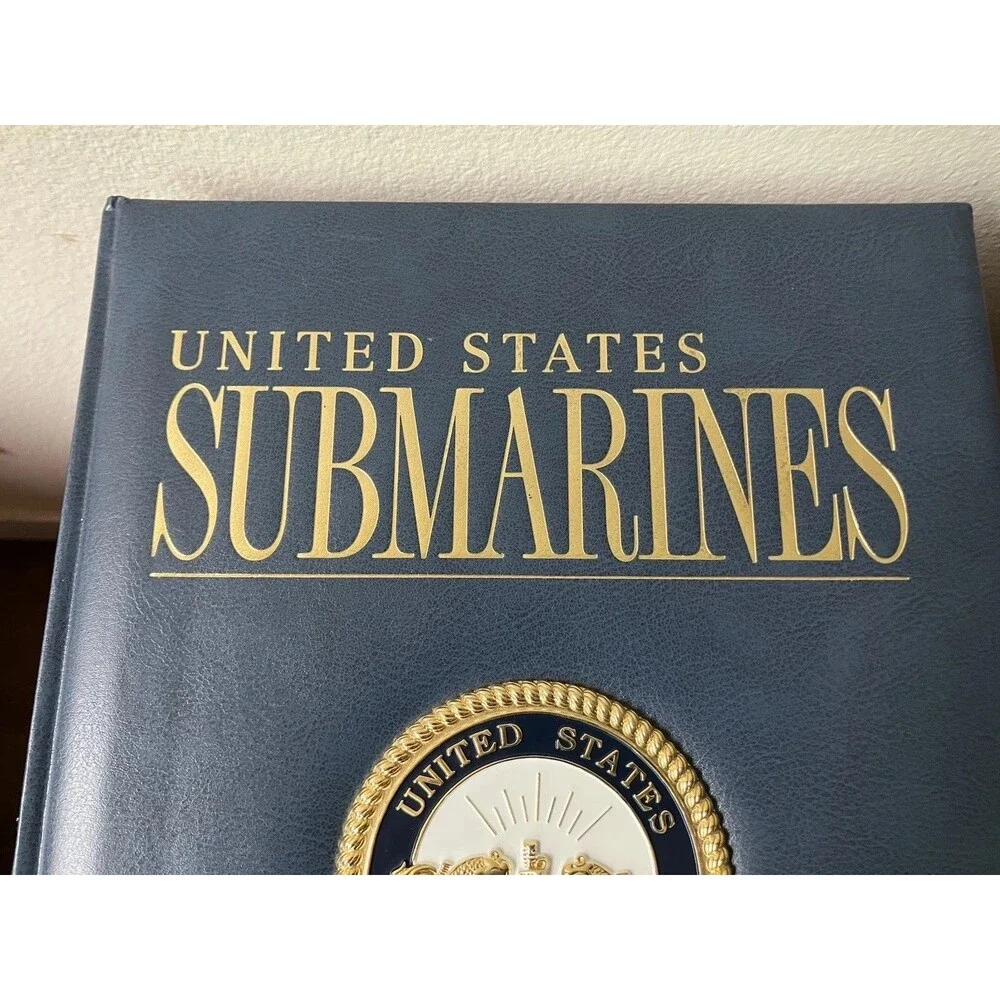 United States Submarines Book Naval Submarine League Signed R Admiral Rindskopf